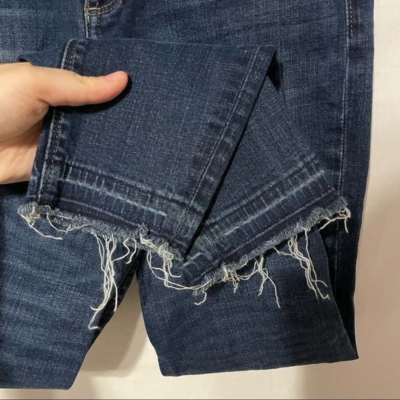 2/26 Brooke Skinny Jeans Raw Released Hem Lucky Brand - Picture 5 of 11